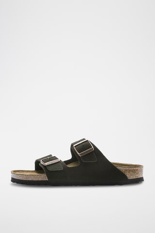 Mules en nubuck Arizona - Noir