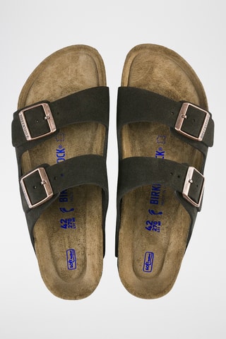 Mules en nubuck Arizona - Noir