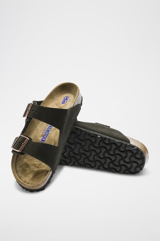 Mules en nubuck Arizona - Noir