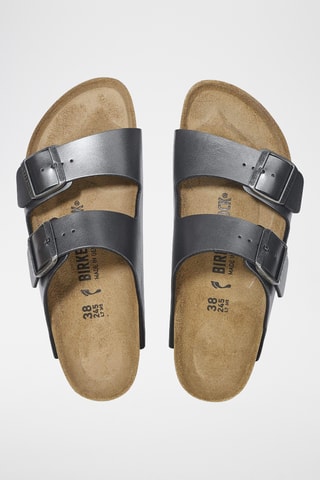 Mules Arizona Birko Flor - Argenté