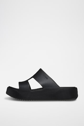 Mules plateformes Getaway - Noir