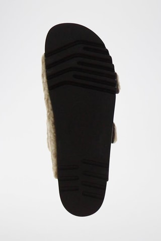 Mules Josephine Noir et beige