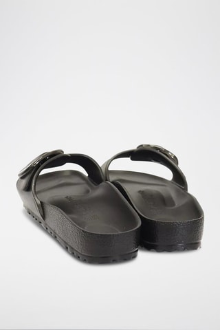 Mules Madrid Big Buckle - Noir