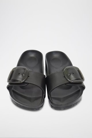 Mules Madrid Big Buckle - Noir