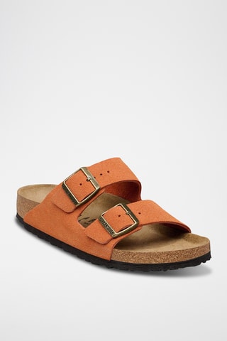 Mules en cuir Arizona - Orange