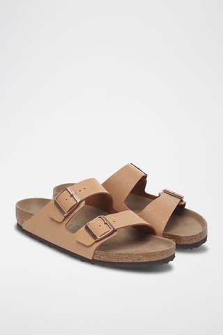 Mules en cuir - Beige