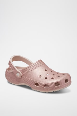 Sabot Classic Glitter - Rose