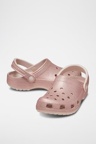 Sabot Classic Glitter - Rose