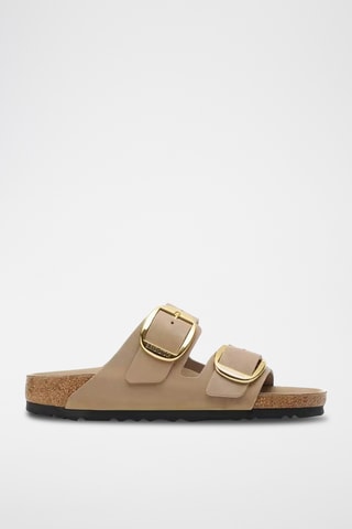 Mules en cuir - Beige