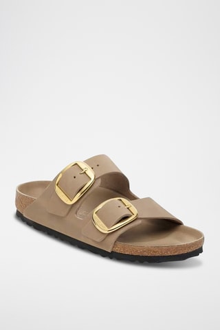 Mules en cuir - Beige