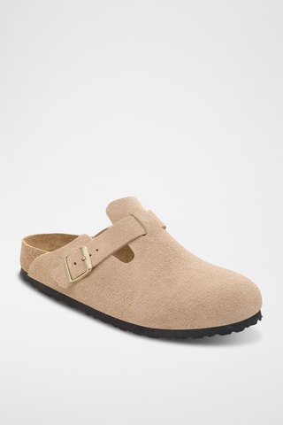 Sabots en nubuck - Beige