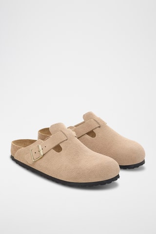 Sabots en nubuck - Beige