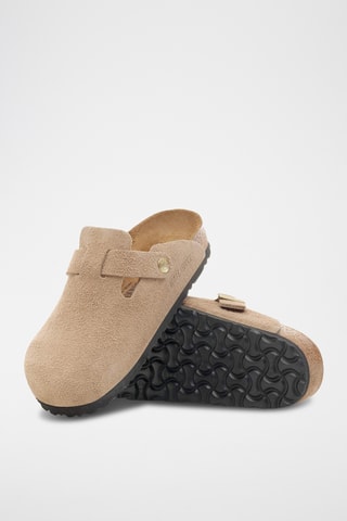 Sabots en nubuck - Beige