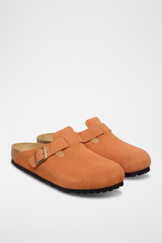 Sabots en nubuck - Orange