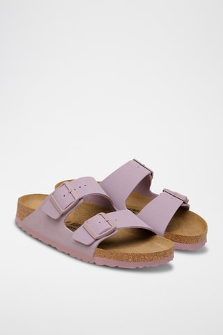 Mules en cuir Arizona - Lilas