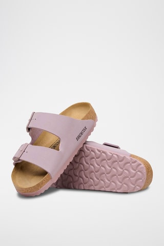 Mules en cuir Arizona - Lilas