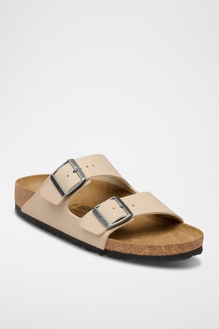 Mules en cuir - Beige