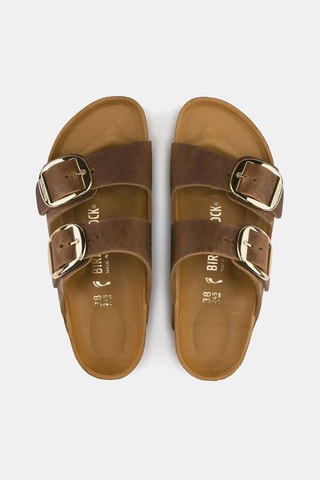 Mules en cuir Arizona - Marron