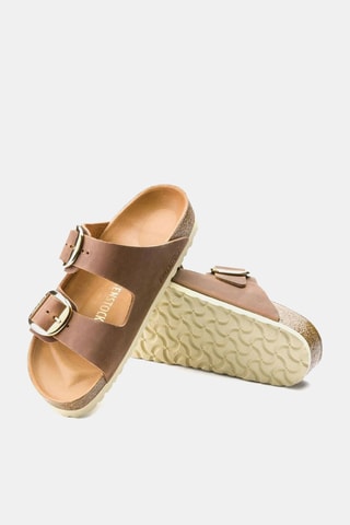 Mules en cuir Arizona - Marron