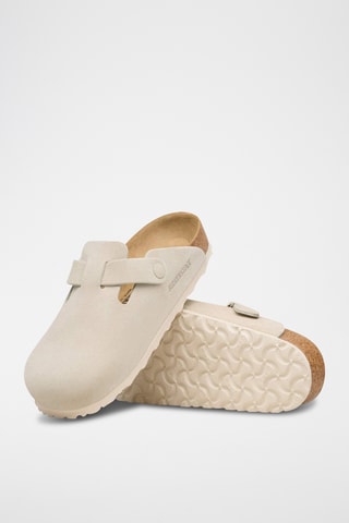 Sabots en nubuck - Gris