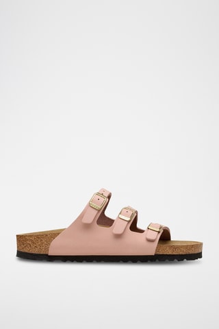 Mules en cuir - Rose