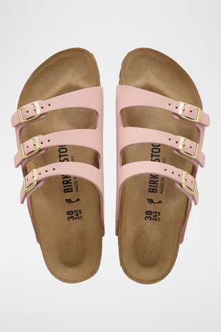Mules en cuir - Rose