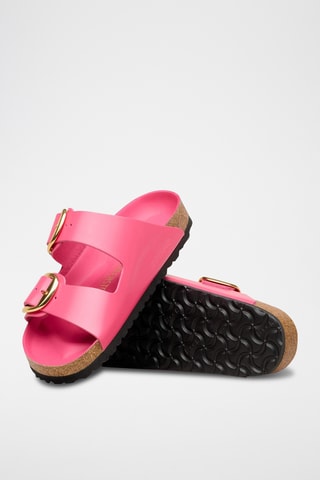 Mules en cuir - Rose