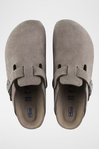 Sabots en velours - Gris