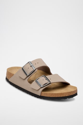 Mules en cuir - Beige