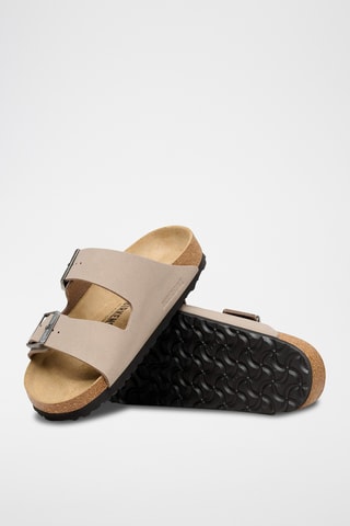 Mules en cuir - Beige