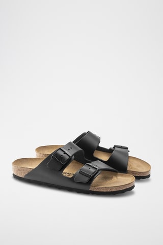 Mules en cuir - Noir