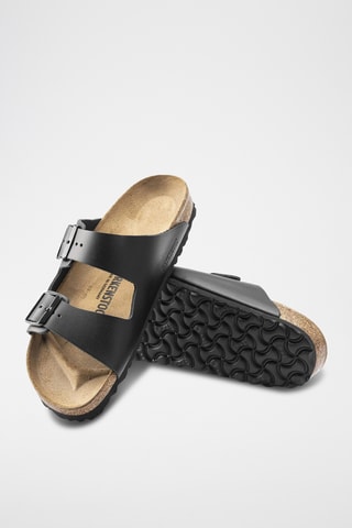 Mules en cuir - Noir