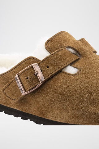 Sabots en nubuck - Marron