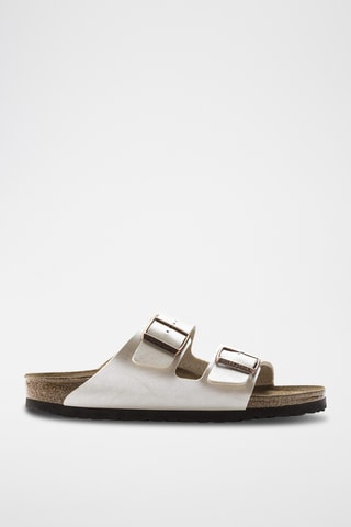 Mules en cuir - Blanc