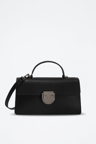 Sac à main en cuir de veau - Noir