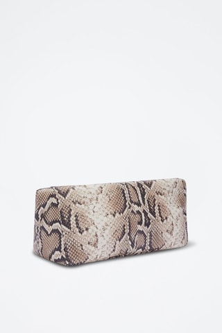 Pochette en cuir Sfera Soft - Taille M - Beige