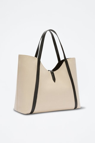 Sac porté épaule Goccia - Taille XL - Beige