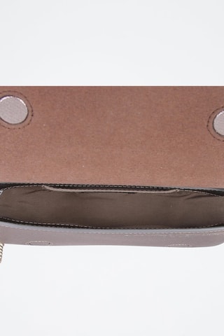 Sac à main en cuir - Argenté