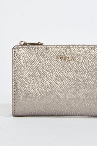 Portefeuille en cuir Classic - Doré