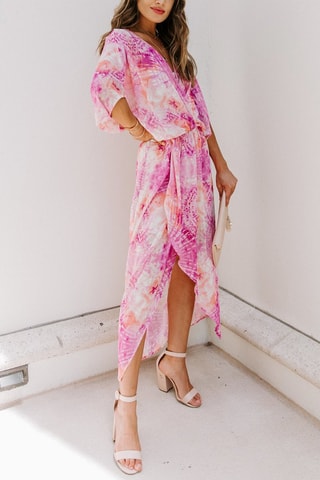 Robe longue - Rose