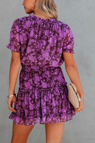 Robe courte - Violet