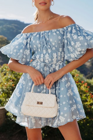 Robe patineuse - Bleu