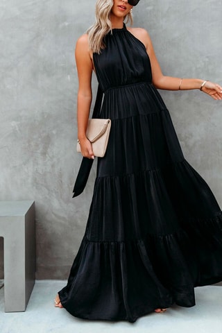 Robe longue - Noir