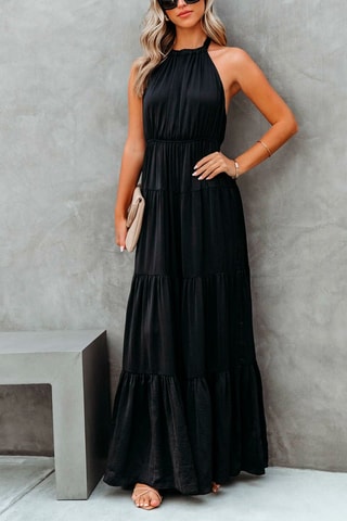 Robe longue - Noir