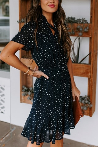 Robe patineuse - Noir et blanc