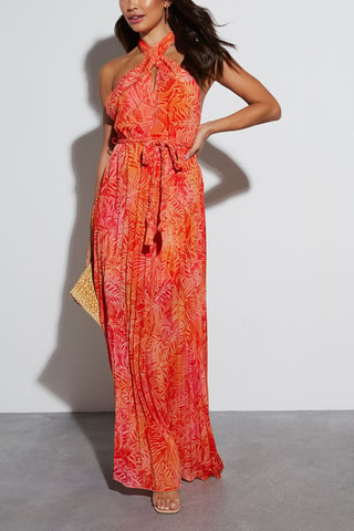 Robe longue - Orange