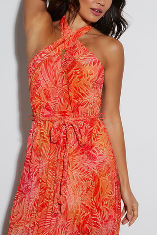 Robe longue - Orange