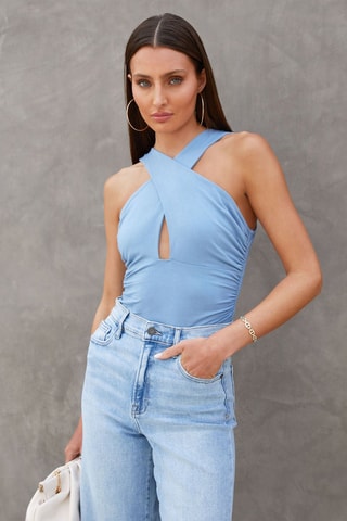 Top - Bleu
