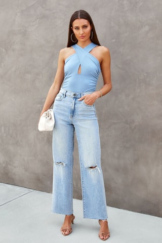 Top - Bleu