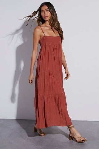 Robe longue - Rouge